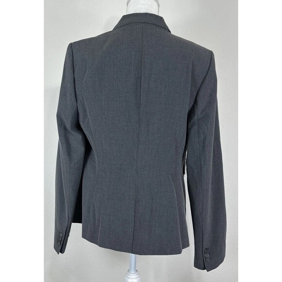 The Limited Black Collection Dark Gray Collared Blazer/Jacket Size 14 - Picture 3 of 12